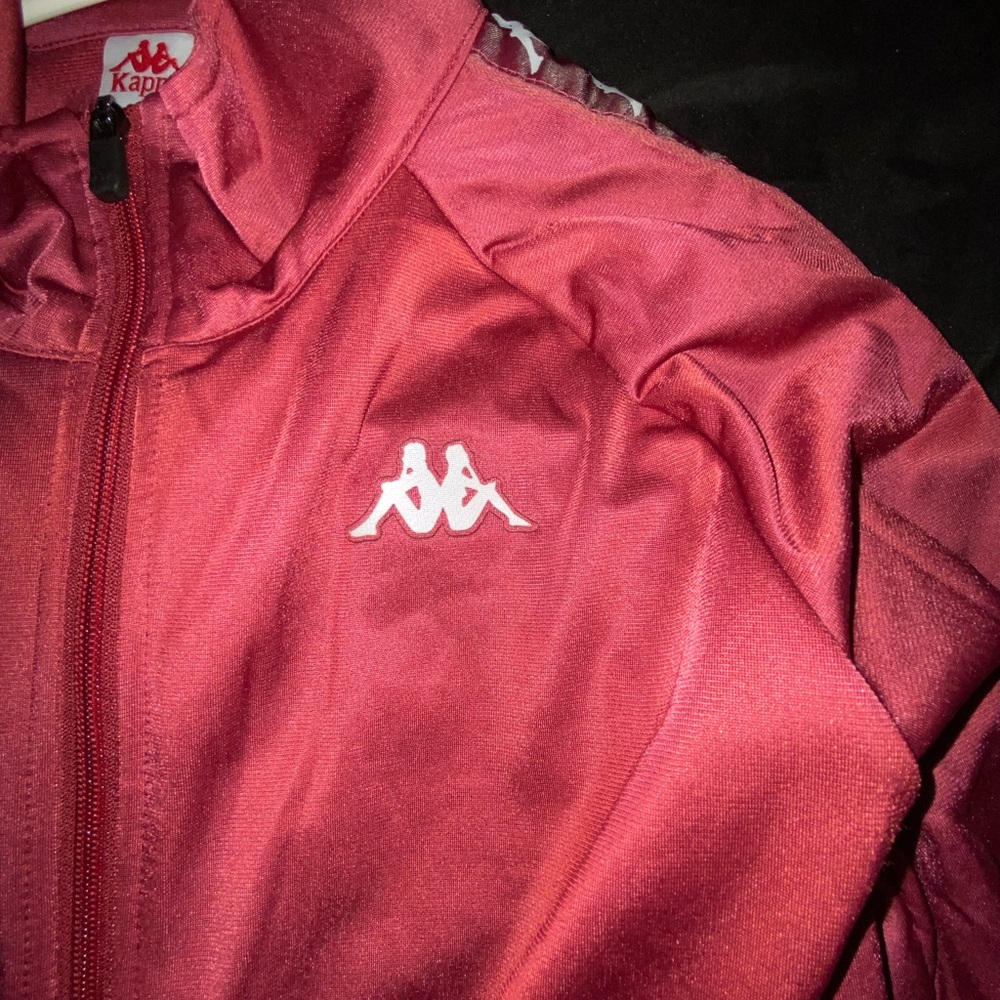 RED KAPPA TRACKSUIT TOP